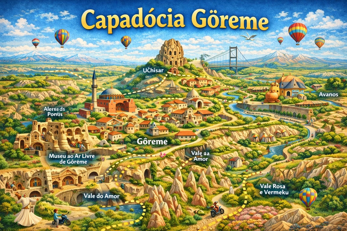 Passeios na Capadócia