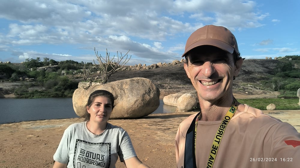 Lajedo de Pai Mateus entardecer 