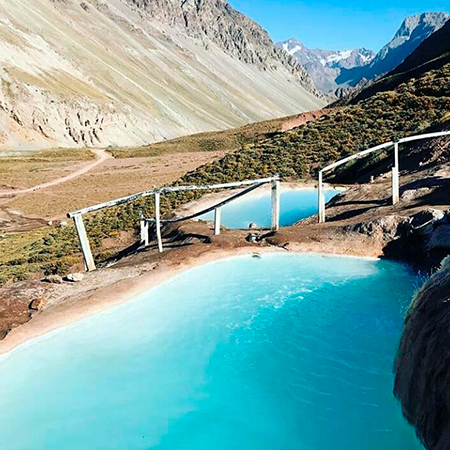 Termas de Colina, um paraiso em Cajon del Maipo 
