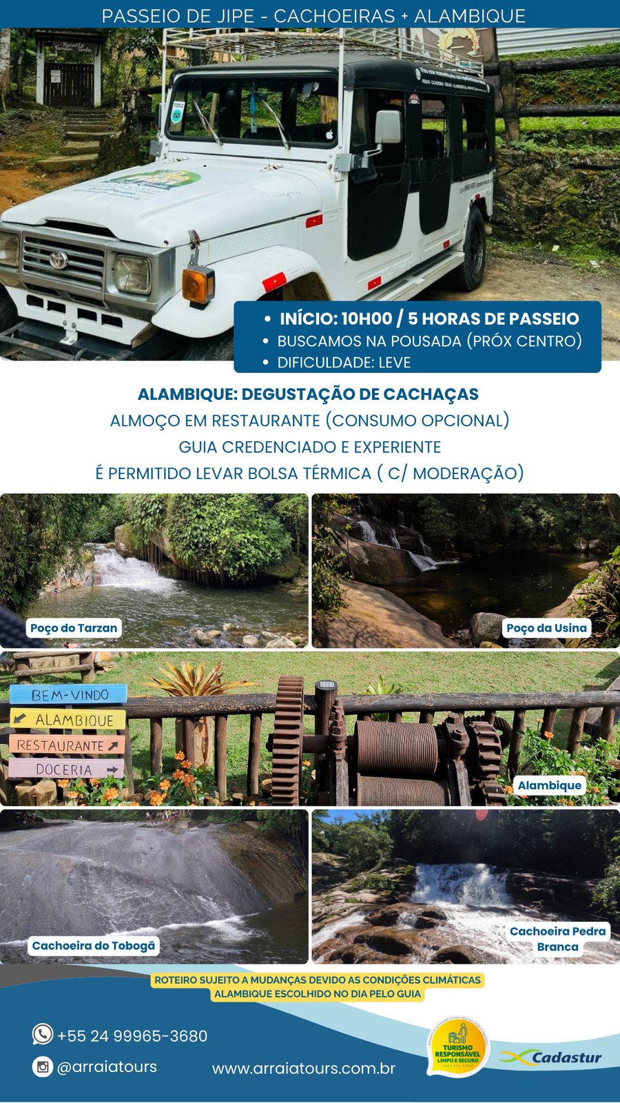Passeio de Jipe em Paraty