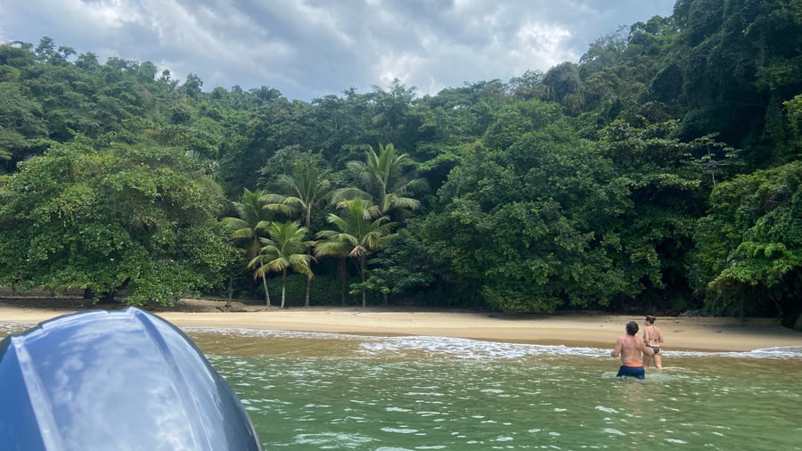 Praia do Jurumirim - Parada do Roteiro Tradicional