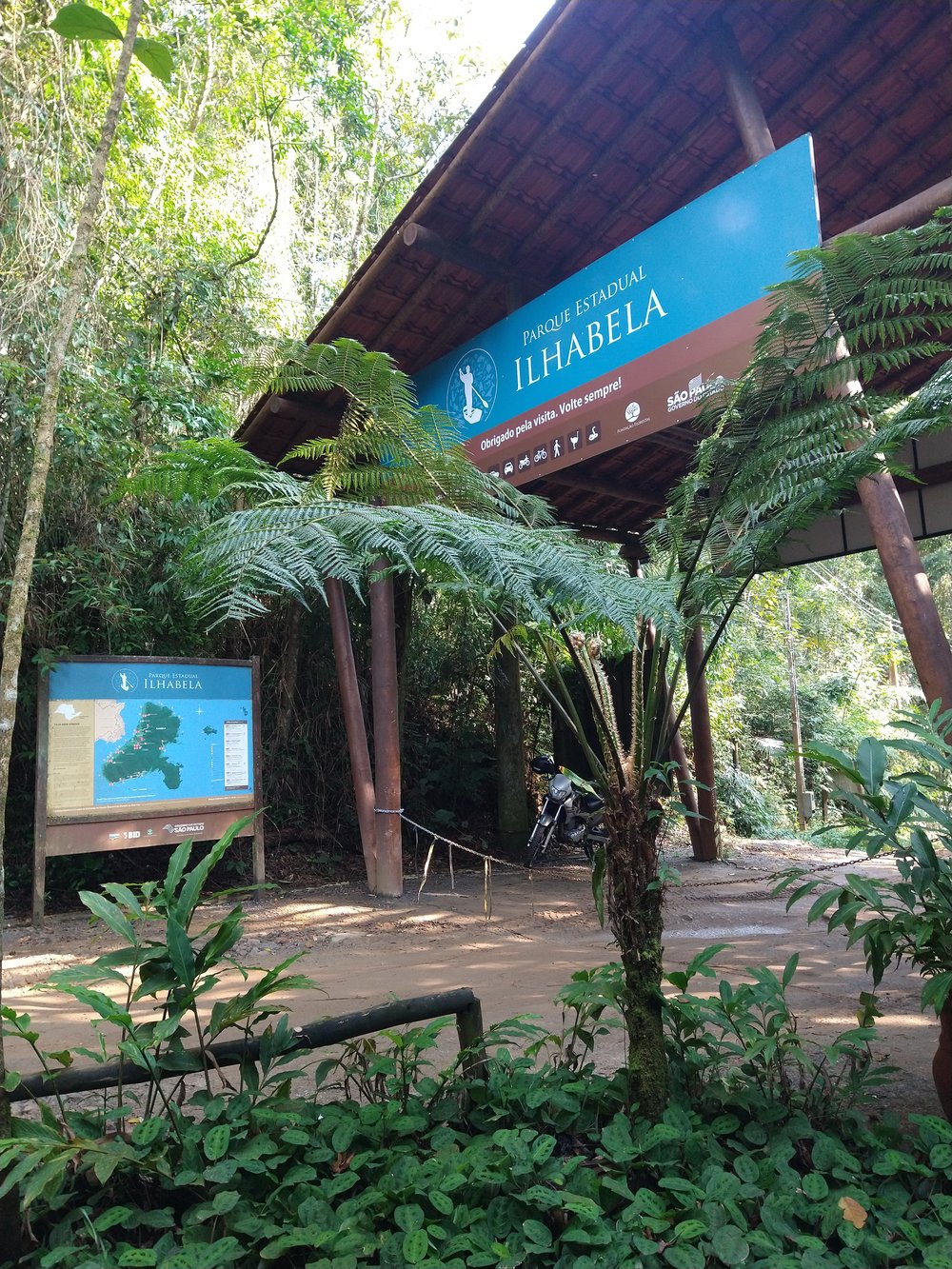 Guarita do Parque Estadual de Ilhabela
