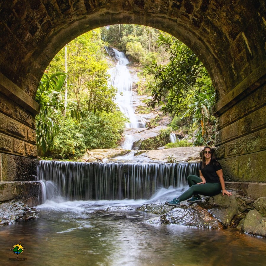 Circuito das Grutas e Cachoeiras PNT, cachoeira taunay