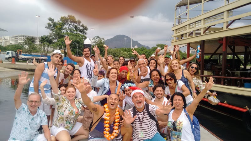 Marina da Glória, Passeio Baía de Guanabara - Academia BodyMove - Dez 2015