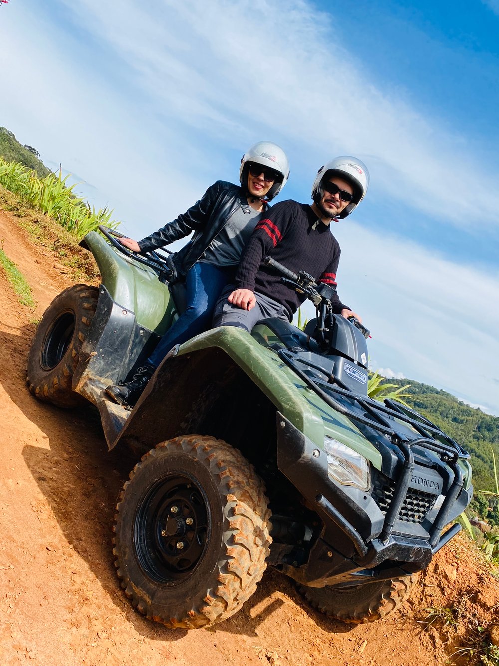 Passeio de quadriciclo 