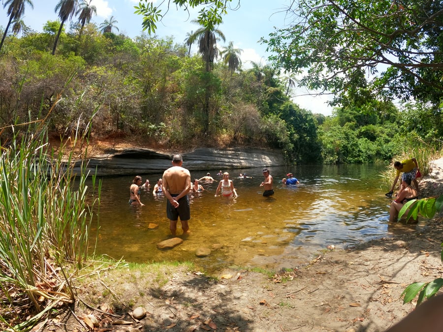 Tempo para mergulhar, relaxar e simplesmente estar