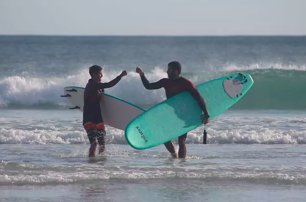 Aula de Surf