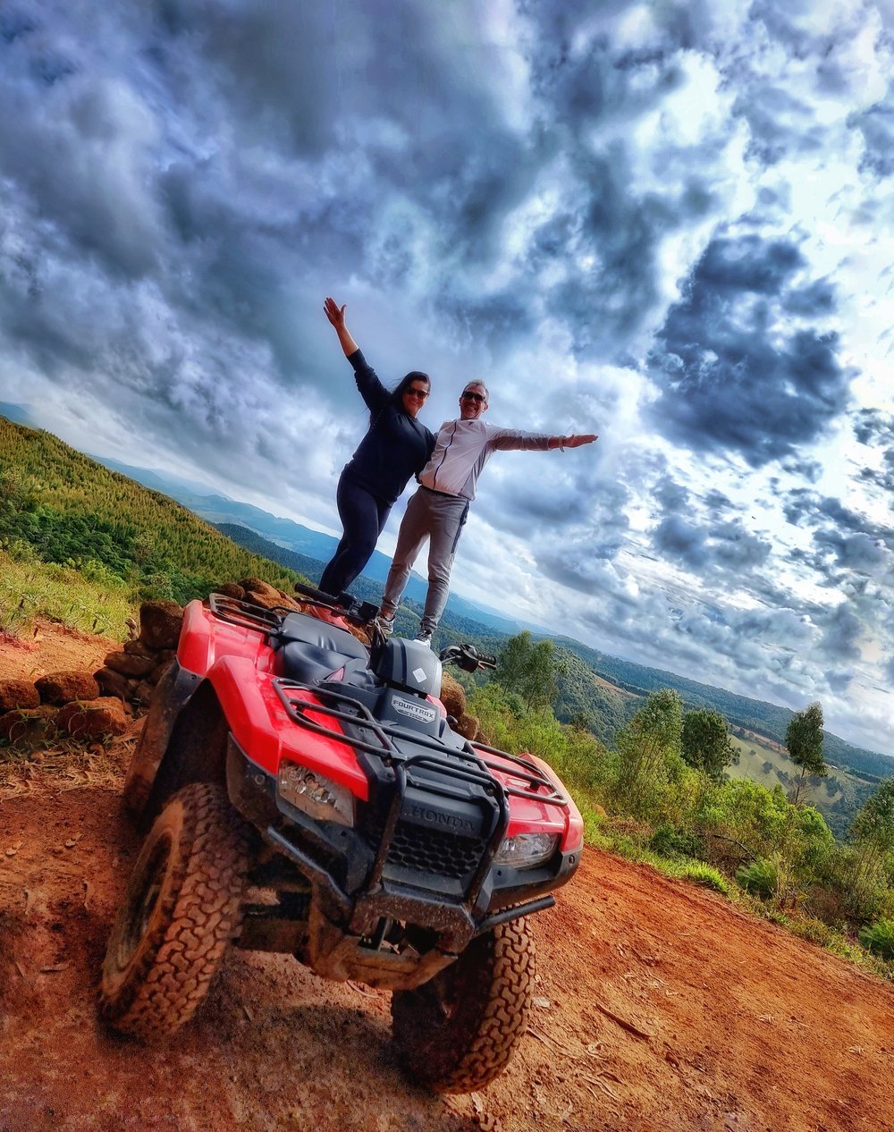 Passeio de quadriciclo 