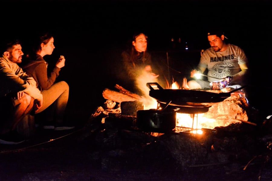 Camping de montanha pet friendly