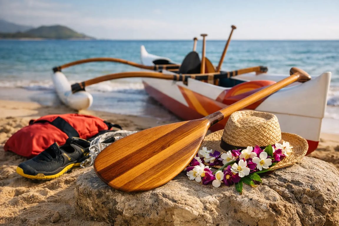 O que levar para canoa havaiana?
