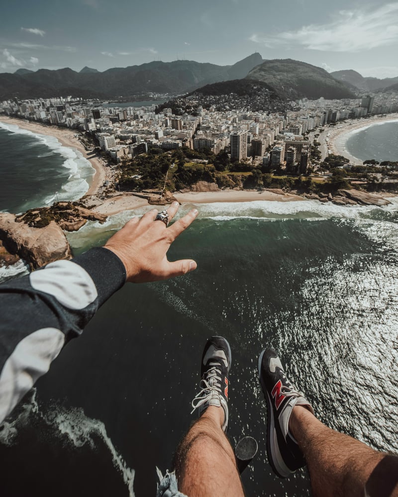 Voo de Helicóptero sem as portas