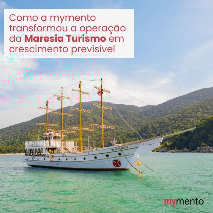 Como a mymento transformou a operação da Maresia Turismo em crescimento previsível