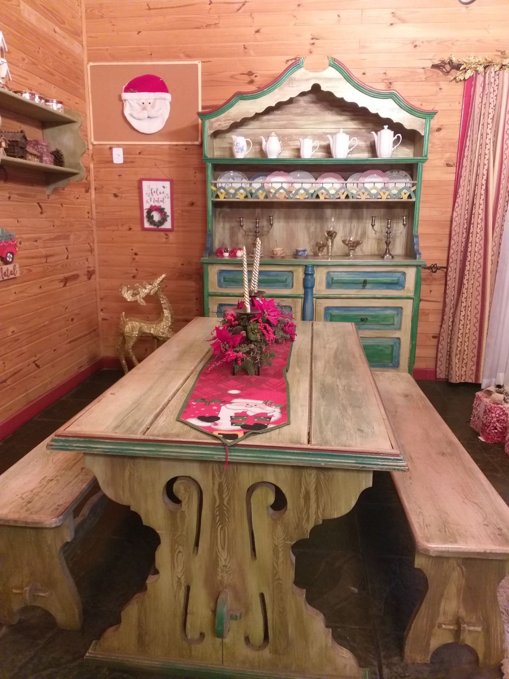 casa do papai noel interno