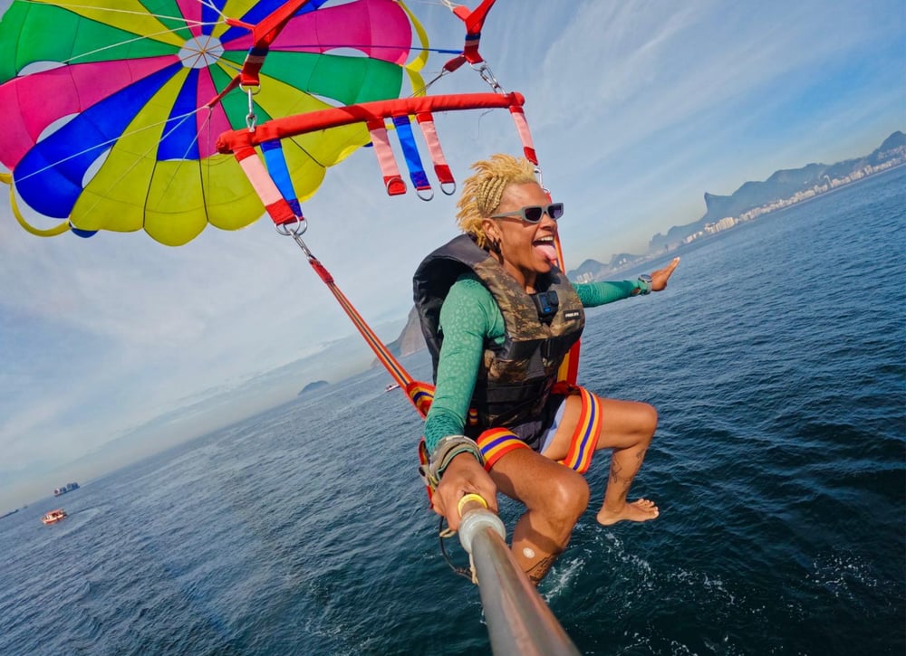 Voo de Parasail no Rio de Janeiro - Kmon Adventure