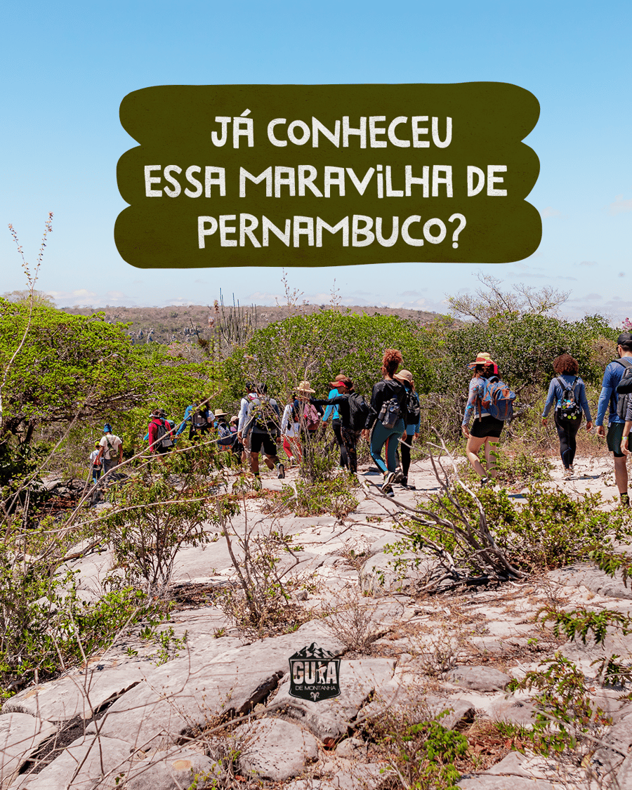 Descubra mais essa maravilha de Pernambuco: Parque Nacional do Catimbau