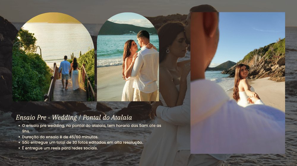Ensaio Pre-Wedding Pontal do Atalaia - Arraial do Cabo