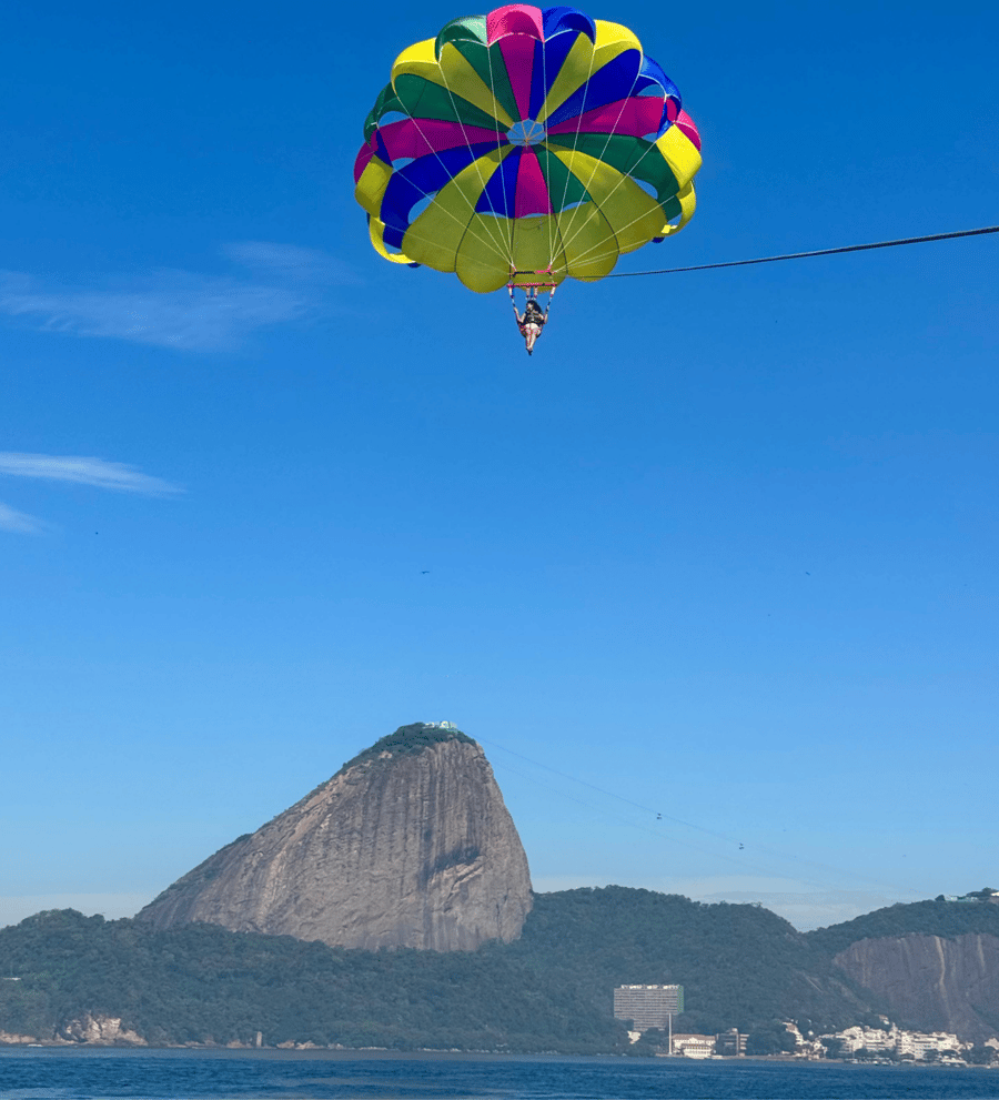 Voo de Parasail no Rio de Janeiro - Kmon Adventure