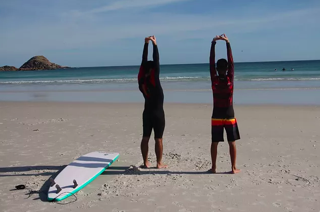 Aula de Surf