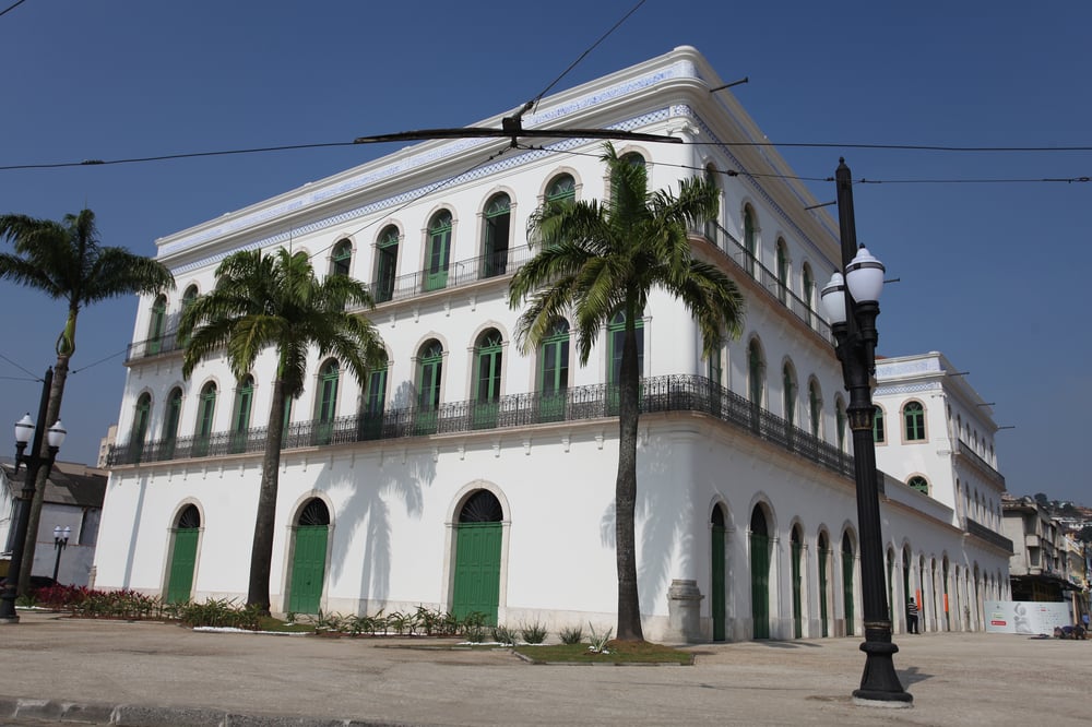 Santos Histórico com café da manhã e passeio de escuna