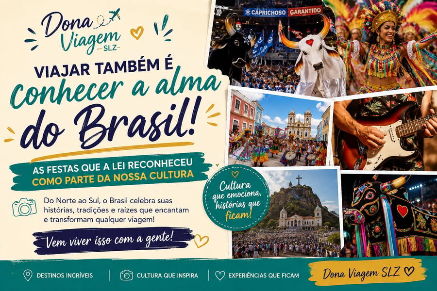 As festas que a lei reconheceu como parte da nossa cultura