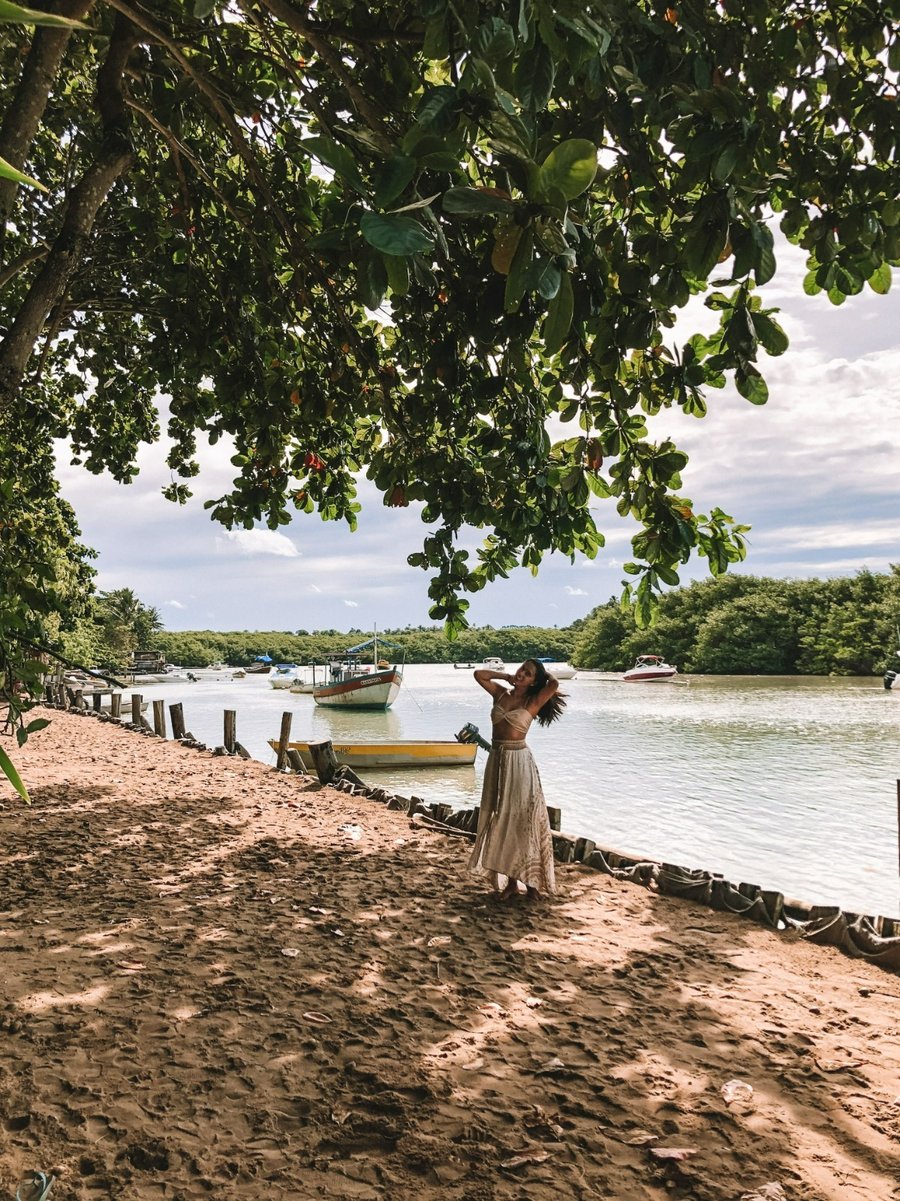 Beira do rio Caraiva