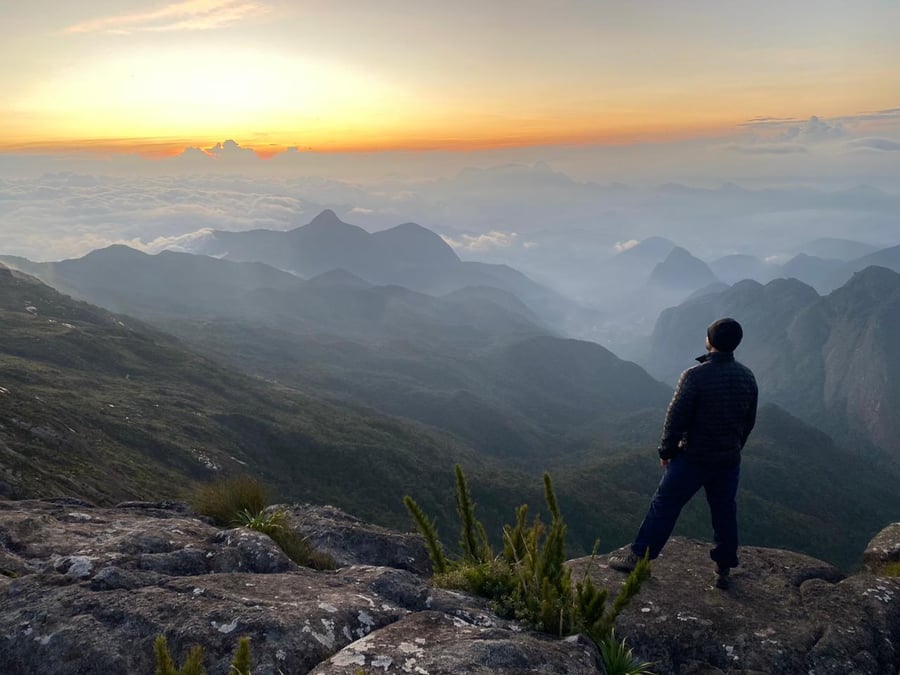 Pôr do Sol no Morro do Açu