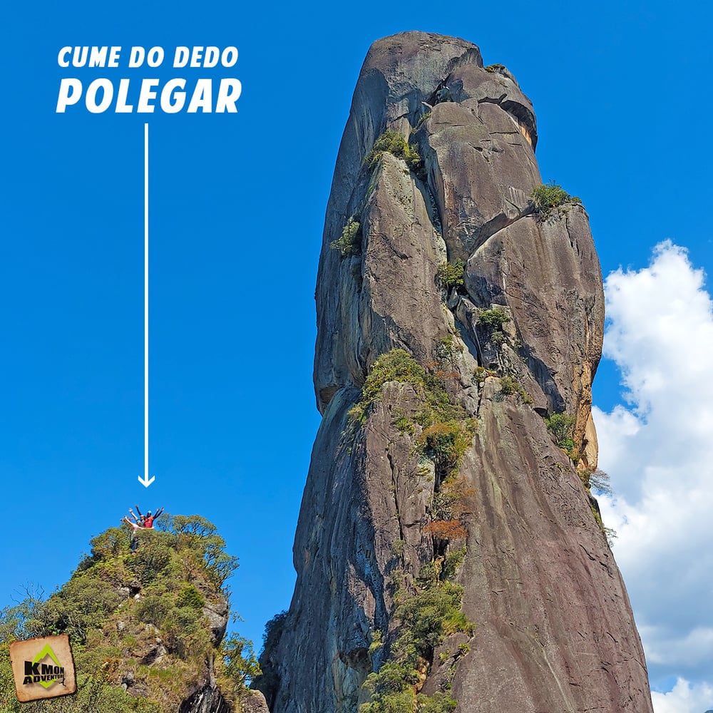 DEDO DE DEUS / POLEGAR - TERESÓPOLIS