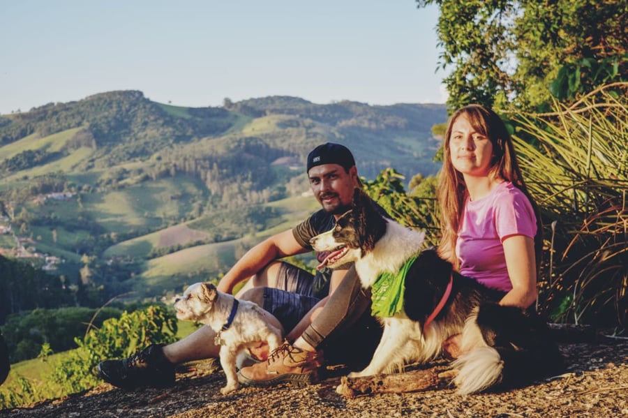 Camping de montanha pet friendly