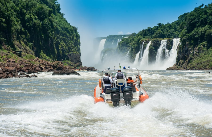 Lancha sentido cataratas