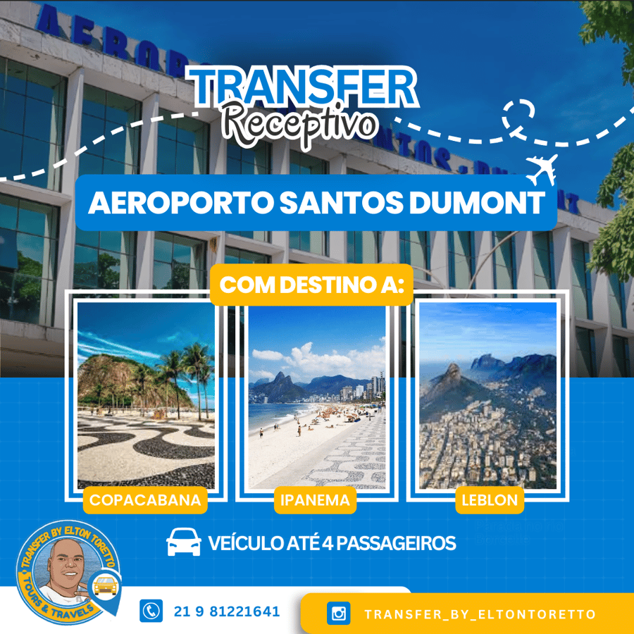 Transfer Aeroporto Santos Dumont 
