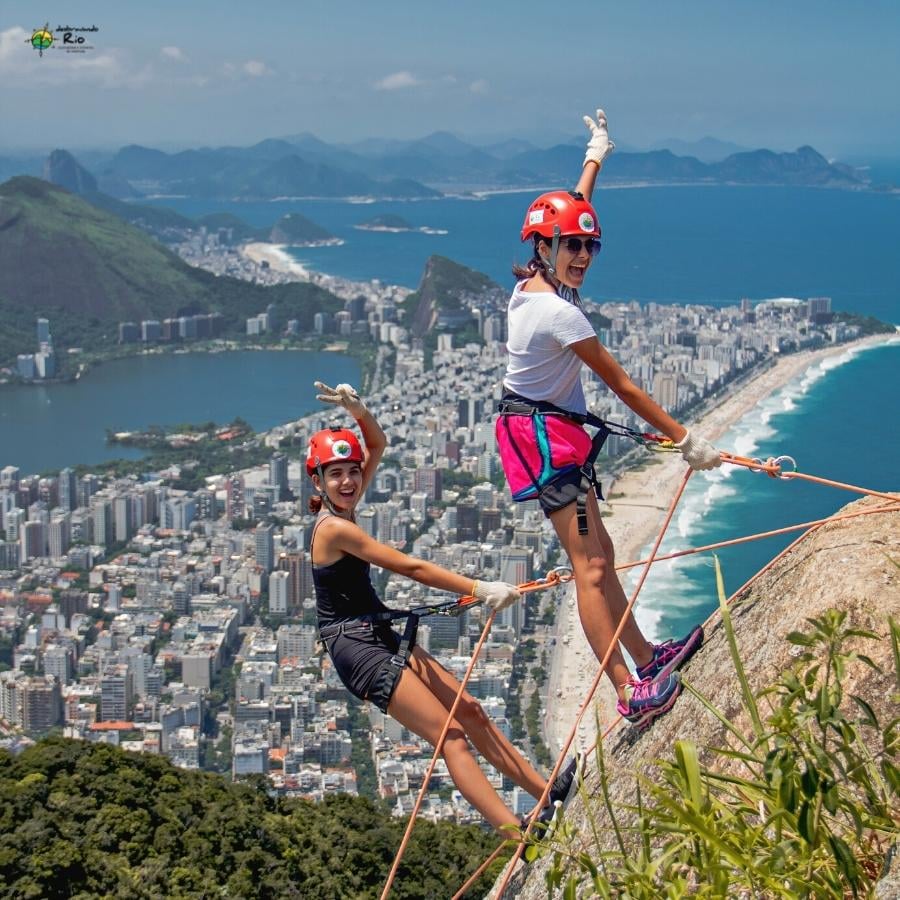 Rapel no Morro Dois Irmãos - RJ