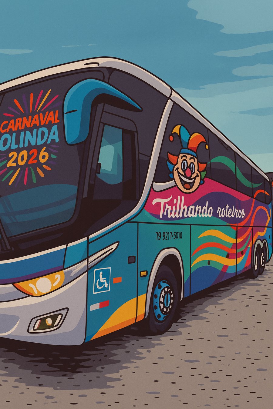 Vem com a trilhando. 