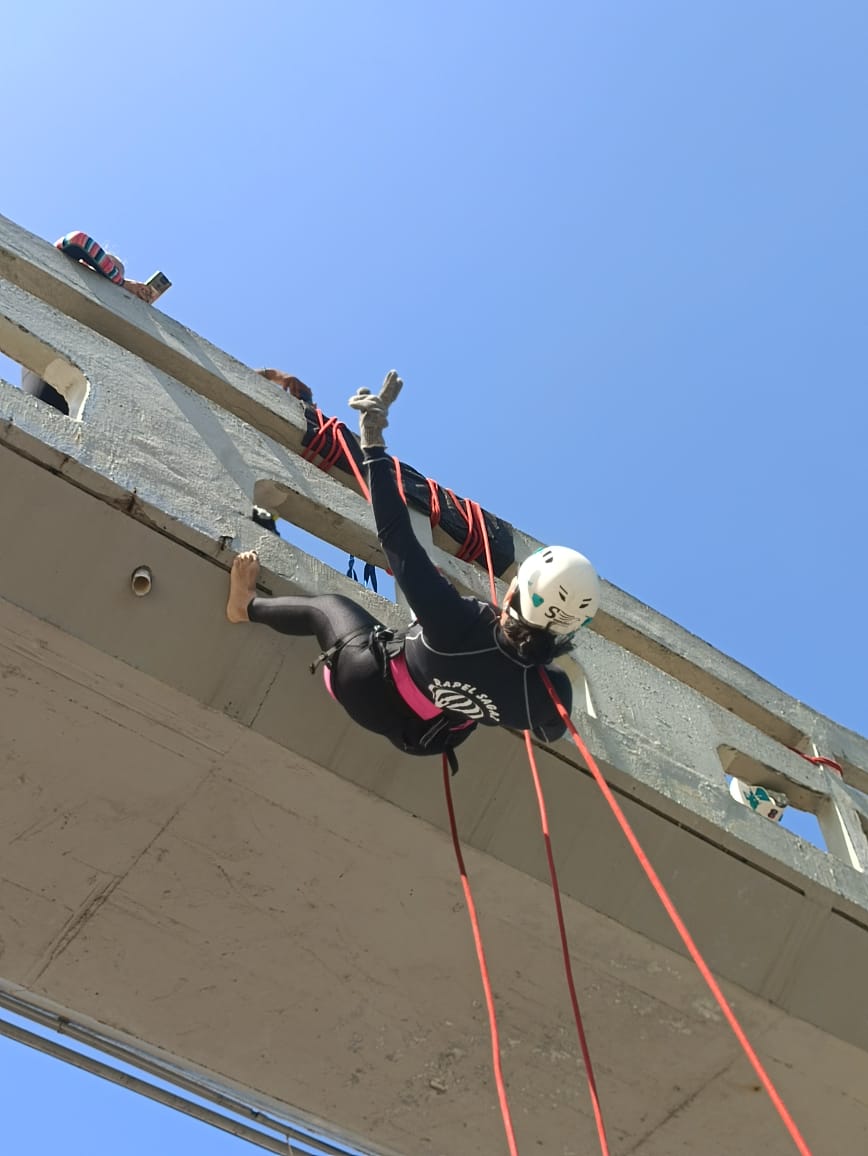 Rapel na Ponte da Boa Viagem 