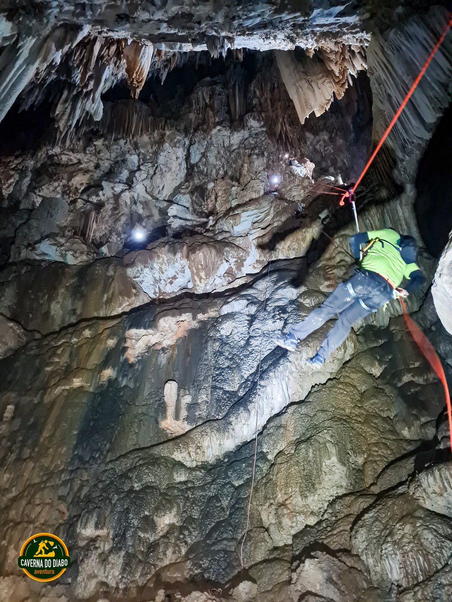 Somente - RAPEL NA CAVERNA DO DIABO