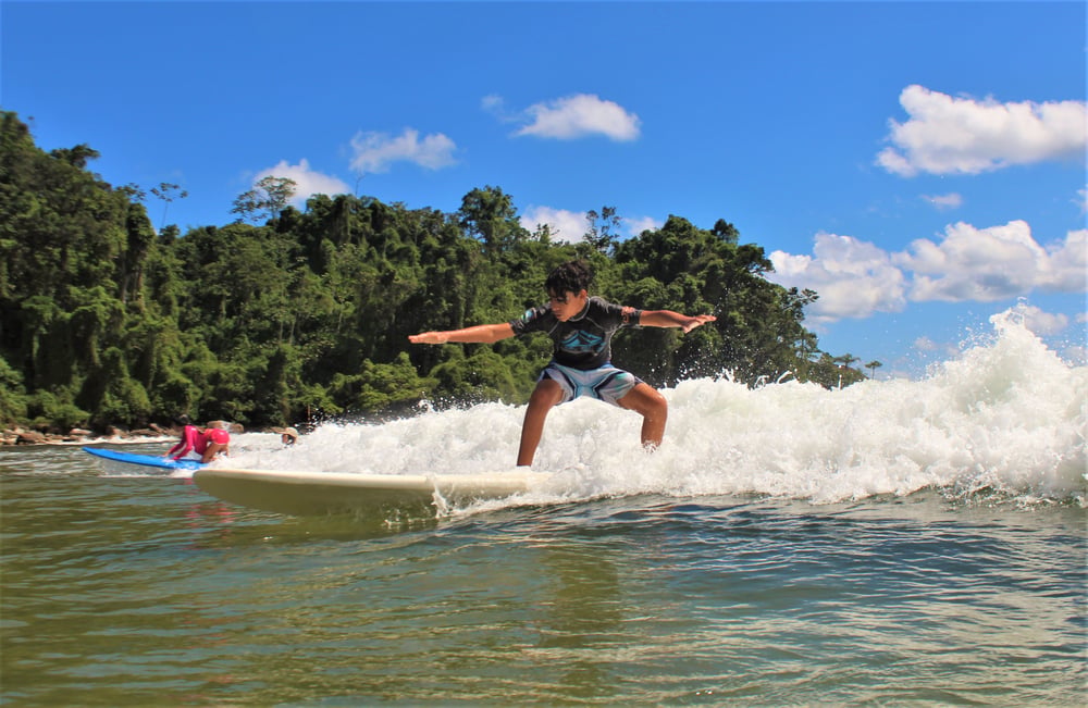 Curso de Surf Com 5 Aulas na Praia de Boracéia (Pacote)