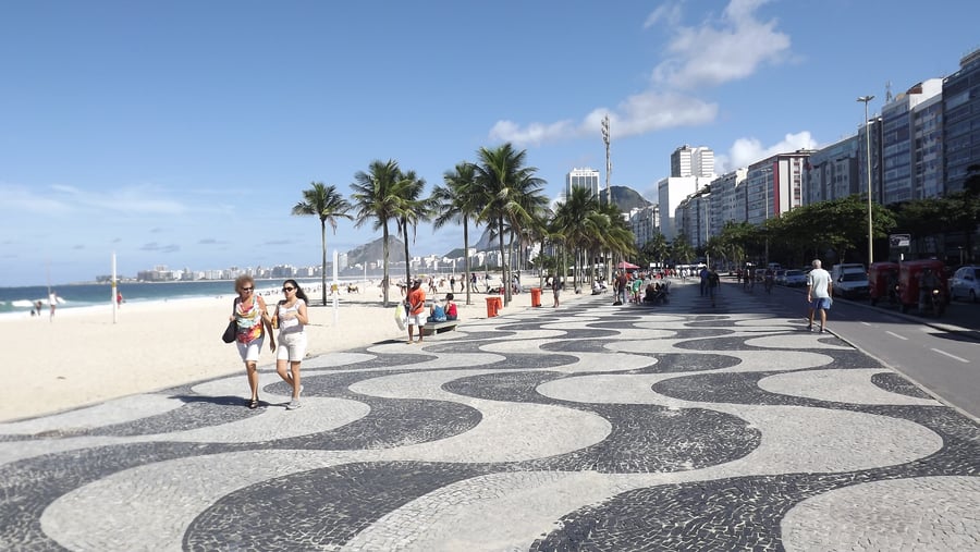 Calçadão de Copacabana 
