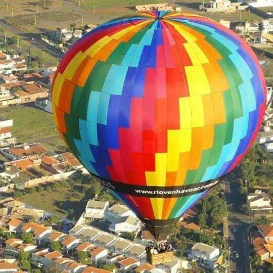 Voo de balão no Rio de Janeiro 