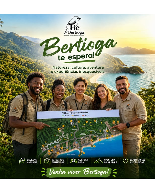 Mapa de Bertioga