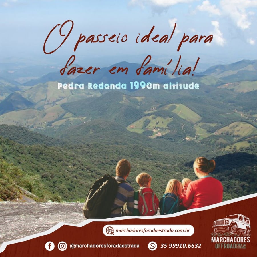 Pedra Redonda e City Tour (grupos de até 4 pessoas)