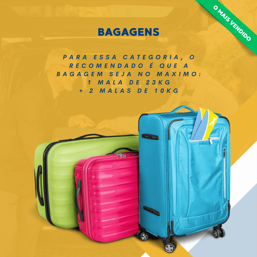 bagagens traslado economy fortaleza