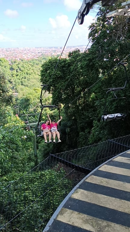 Teleférico do Parque da Cidade de Aracaju: Atração imperdível com vista panorâmica e natureza preservada