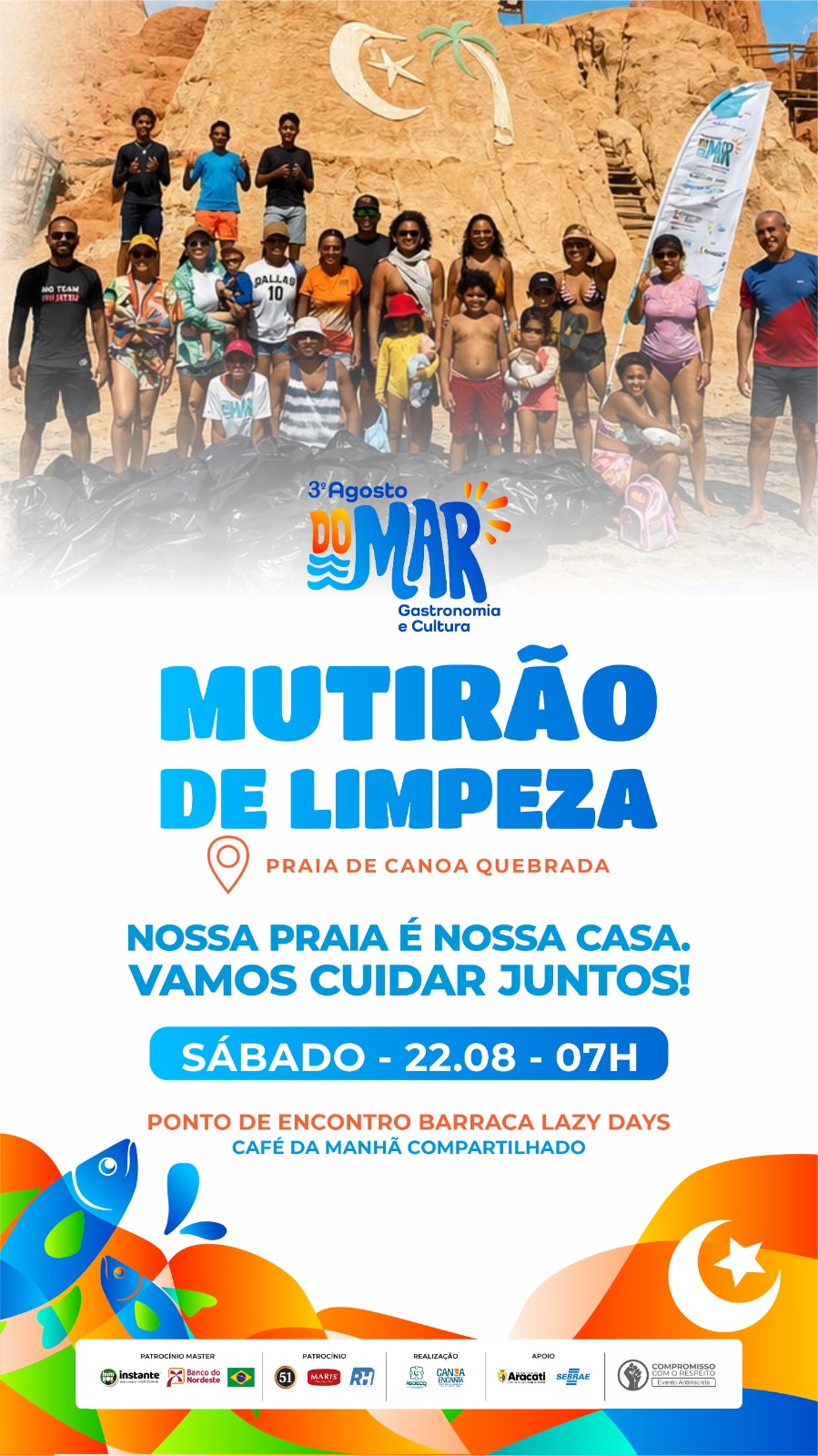 Nossa Praia é nossa Casa! 