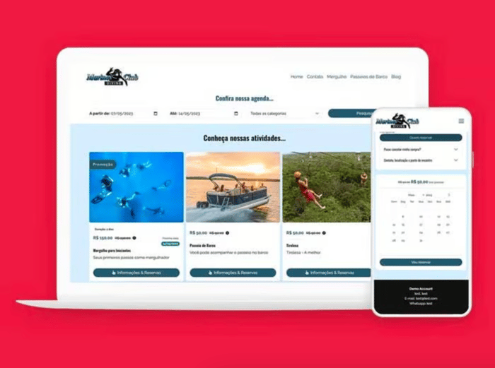 Plataforma de Reserva de Atividades Turísticas - Simplifique e Amplie seu Negócio