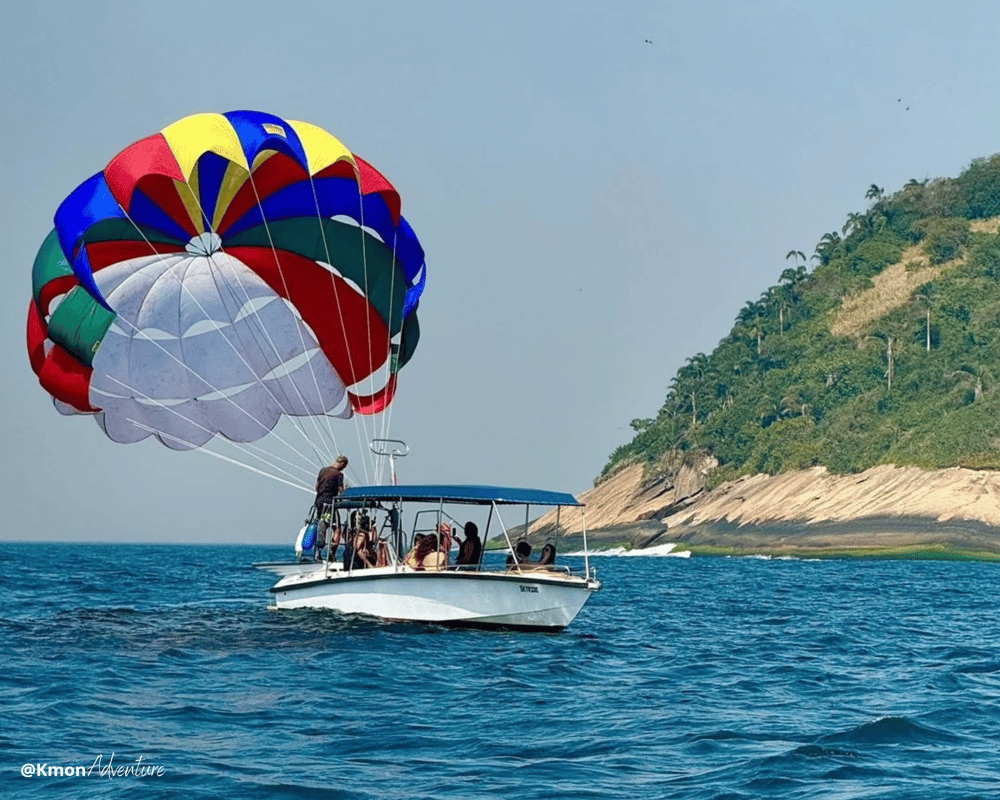 Voo de Parasail no Rio de Janeiro - Kmon Adventure