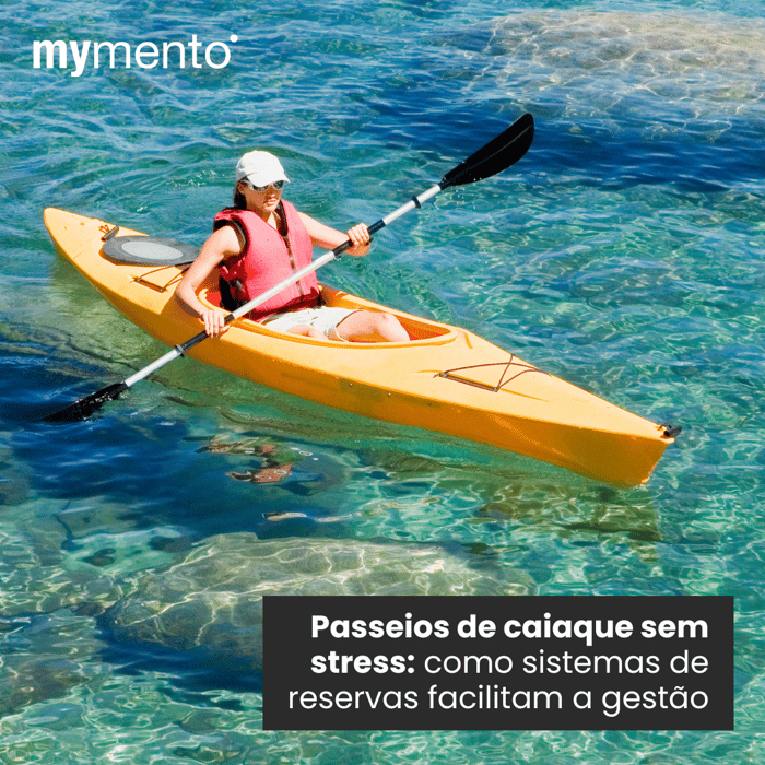Como sistemas de reservas facilitam a gestão de passeios de caiaque