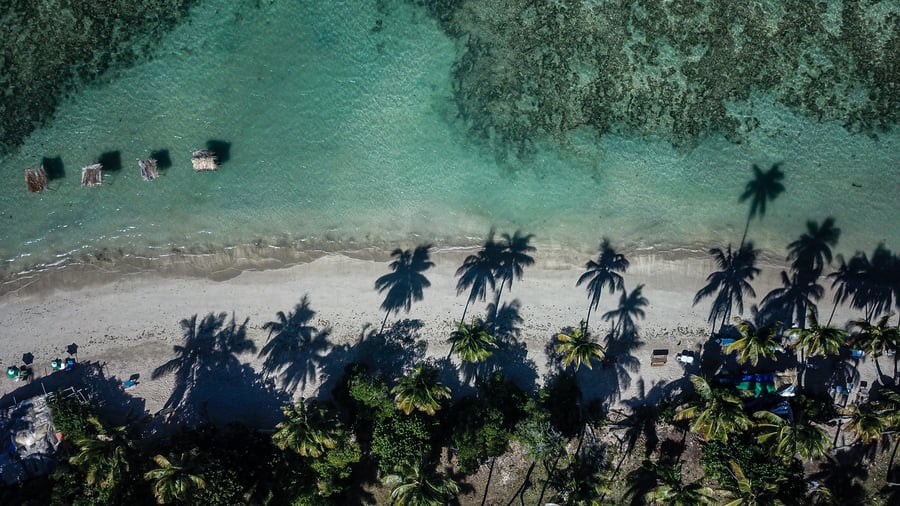 Moreré, um dos destinos do passeio de quadriciclo em Boipeba