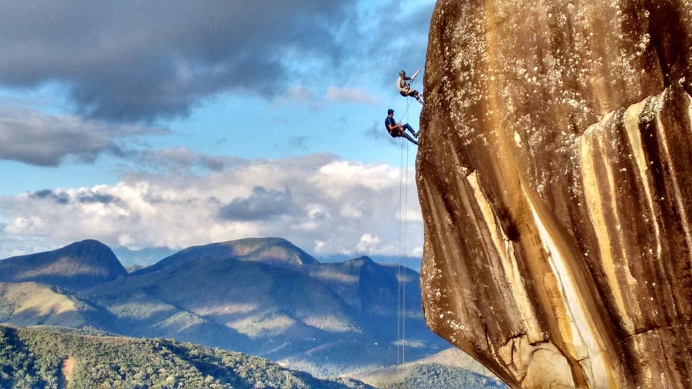 Rapel na Pedra da Tartaruga