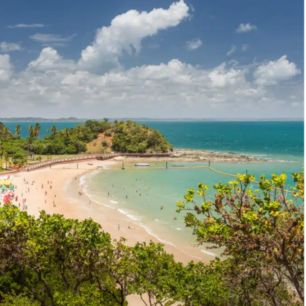 Vista Mirante Praia de Ponta de Nossa Senhora - Ilha dos Frades