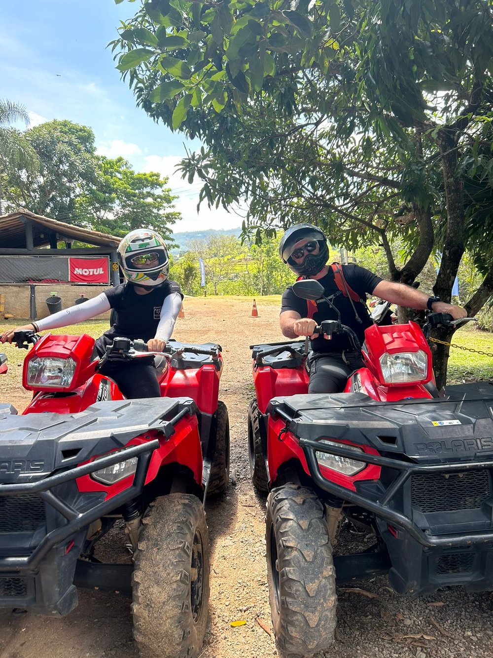 Pose para foto e partiu aventura!