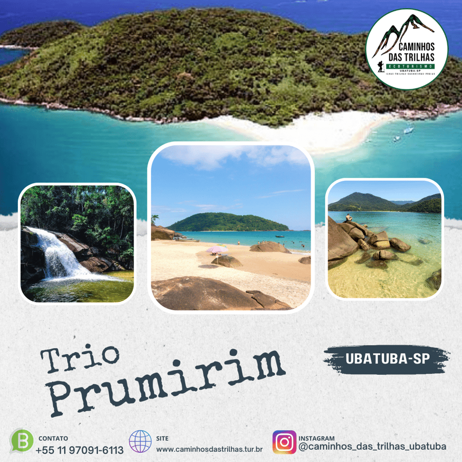 Guia Completo do Trio Prumirim em Ubatuba-SP: Cachoeira, Praia e Ilha do Prumirim